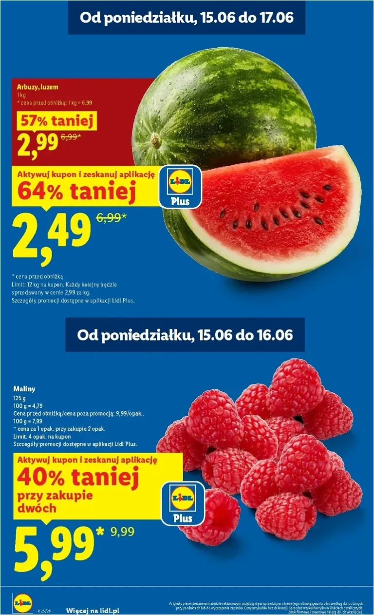Nejnovější Lidl Polsko – Gazetka ważna od 15.06 do 17.06 leták platný od 15.06.2026 ⭐ - strana 12