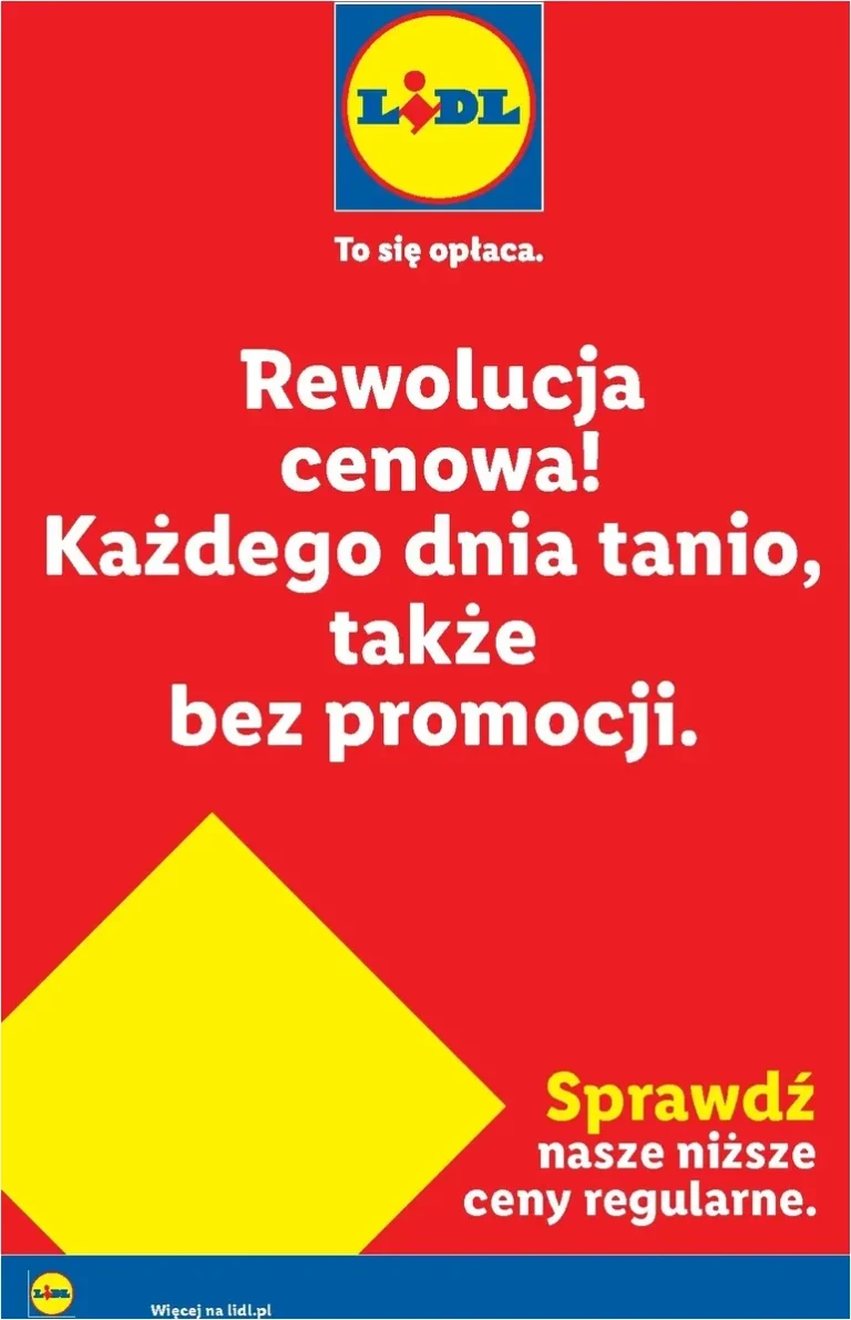 Akční leták Lidl Polsko – Rewolucja cenowa platný od 09.06.2026 - strana 1