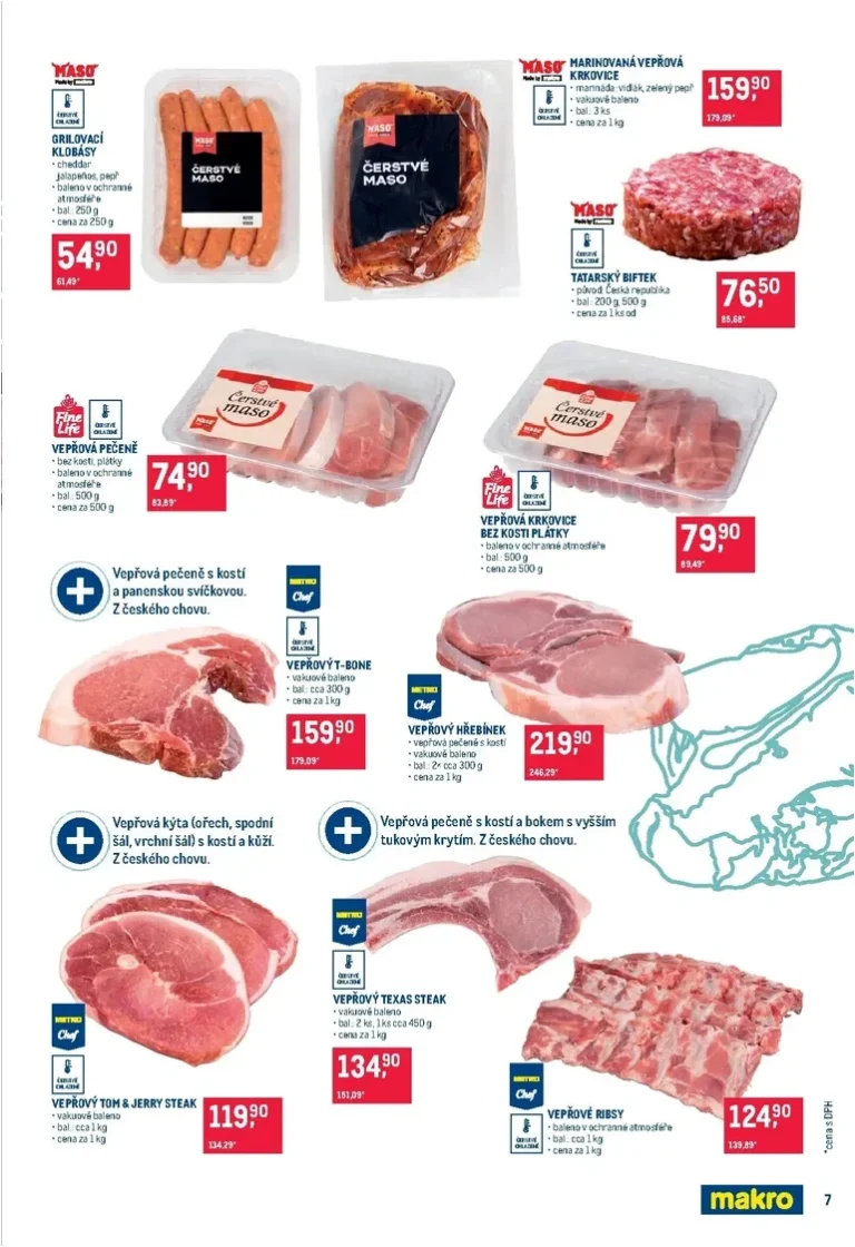 Akční leták Makro – Pro milovníky jídla platný od 03.06.2026 - strana 7