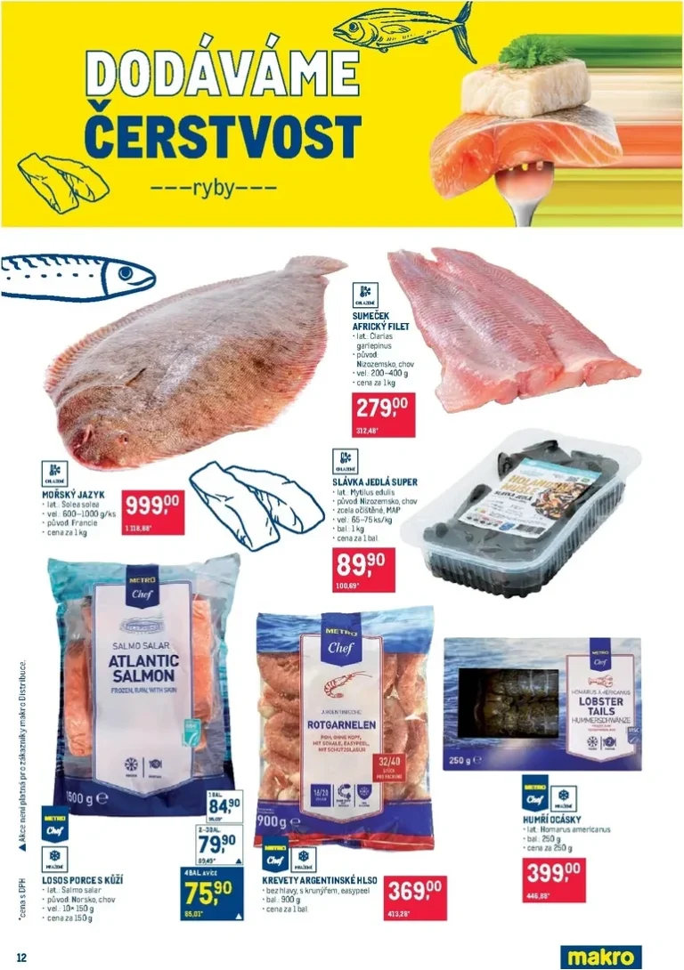 Akční leták Makro – Pro milovníky jídla platný od 03.06.2026 - strana 12