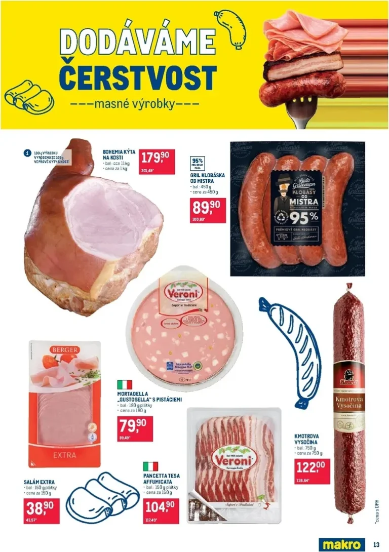 Akční leták Makro – Pro milovníky jídla platný od 03.06.2026 - strana 13