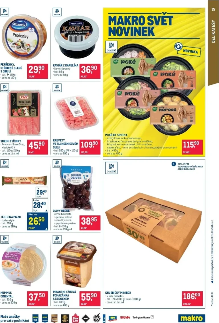 Akční leták Makro – Pro milovníky jídla platný od 03.06.2026 - strana 15