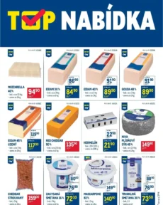 Akční leták Makro – TOP mléčné výrobky platný od 03.06.2026