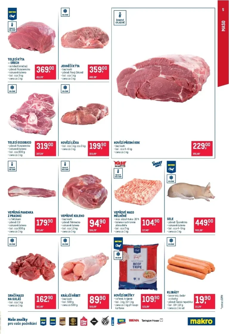 Akční leták Makro – Gastronomie platný od 03.06.2026 - strana 5