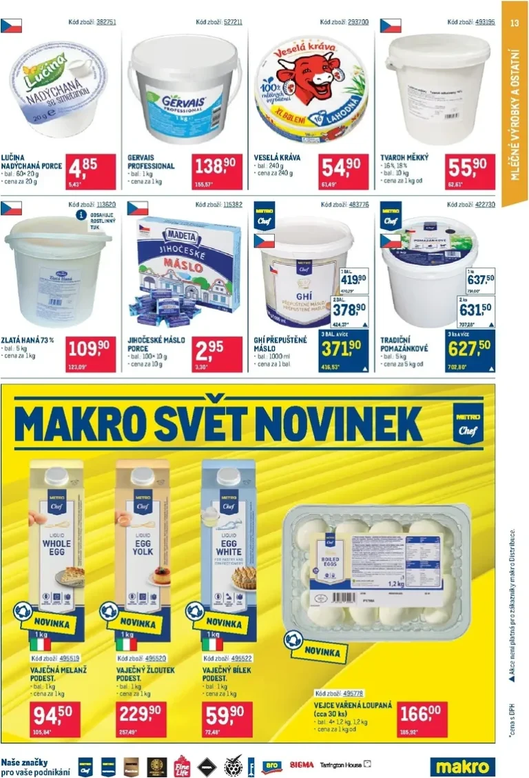 Akční leták Makro – Gastronomie platný od 03.06.2026 - strana 13