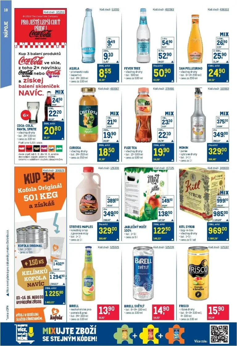 Akční leták Makro – Gastronomie platný od 03.06.2026 - strana 18