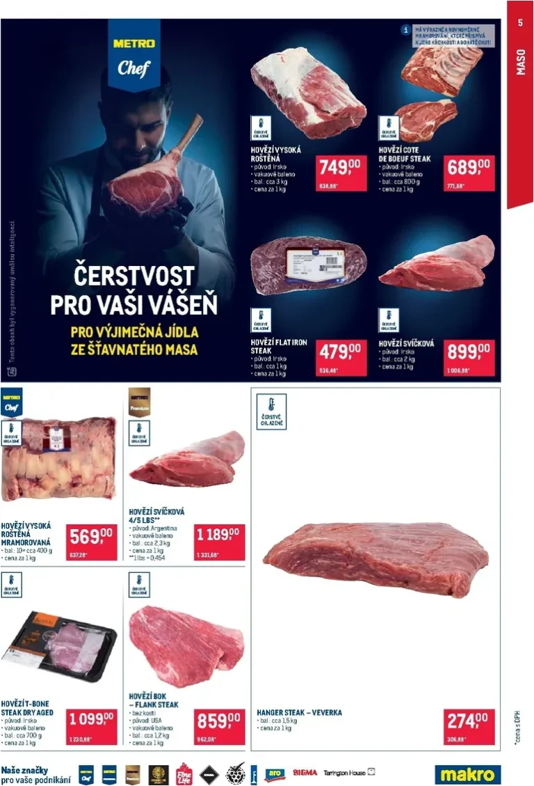 Akční leták Makro – Gastronomie platný od 17.06.2026 - strana 5