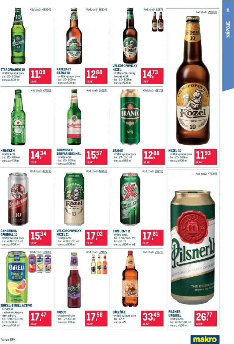 Akční leták Makro – Maloobchod – Distribuce platný od 02.06.2026 - strana 11