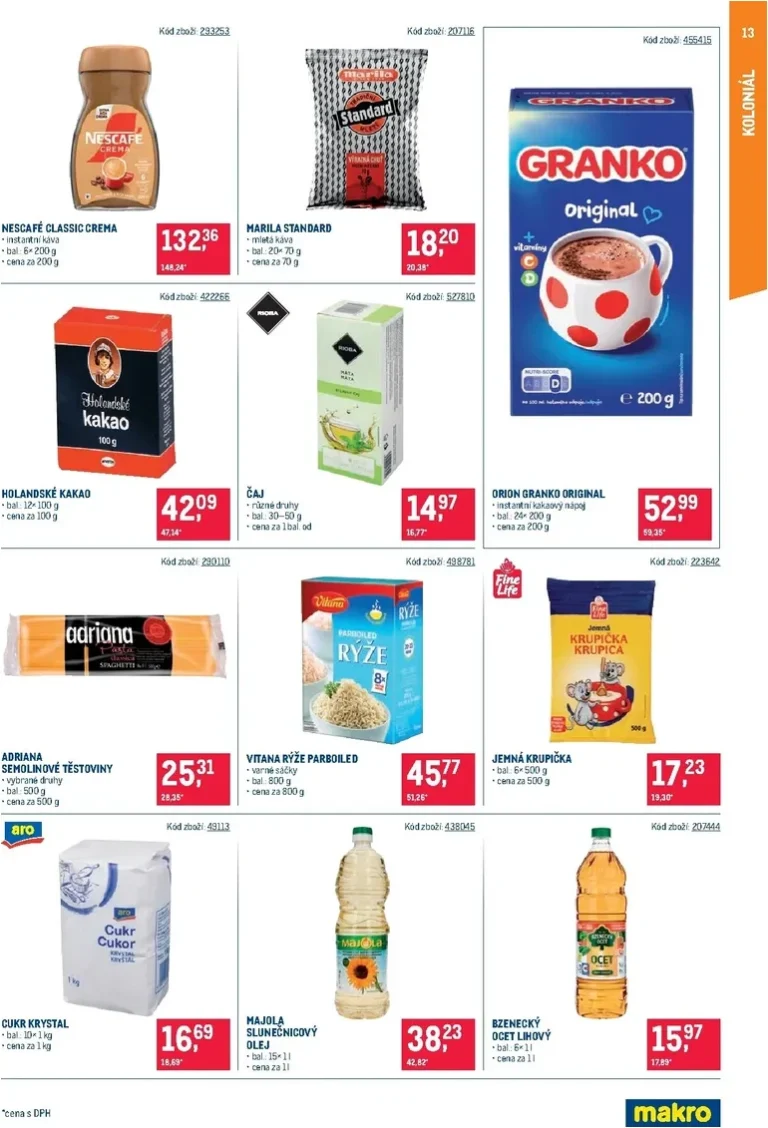 Akční leták Makro – Maloobchod – Distribuce platný od 02.06.2026 - strana 13