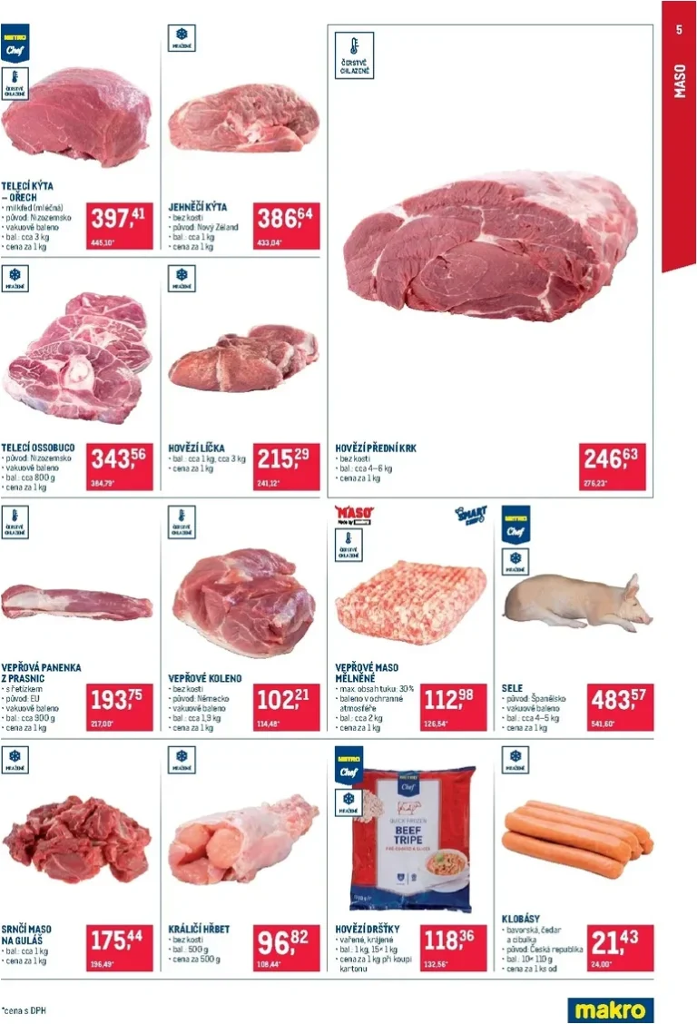 Akční leták Makro – Gastronomie – Distribuce platný od 02.06.2026 - strana 5