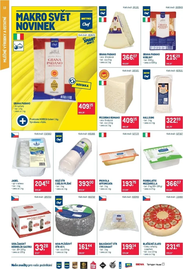 Akční leták Makro – Gastronomie – Distribuce platný od 02.06.2026 - strana 12