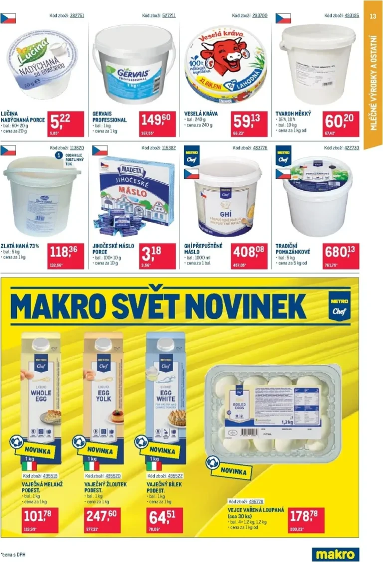 Akční leták Makro – Gastronomie – Distribuce platný od 02.06.2026 - strana 13