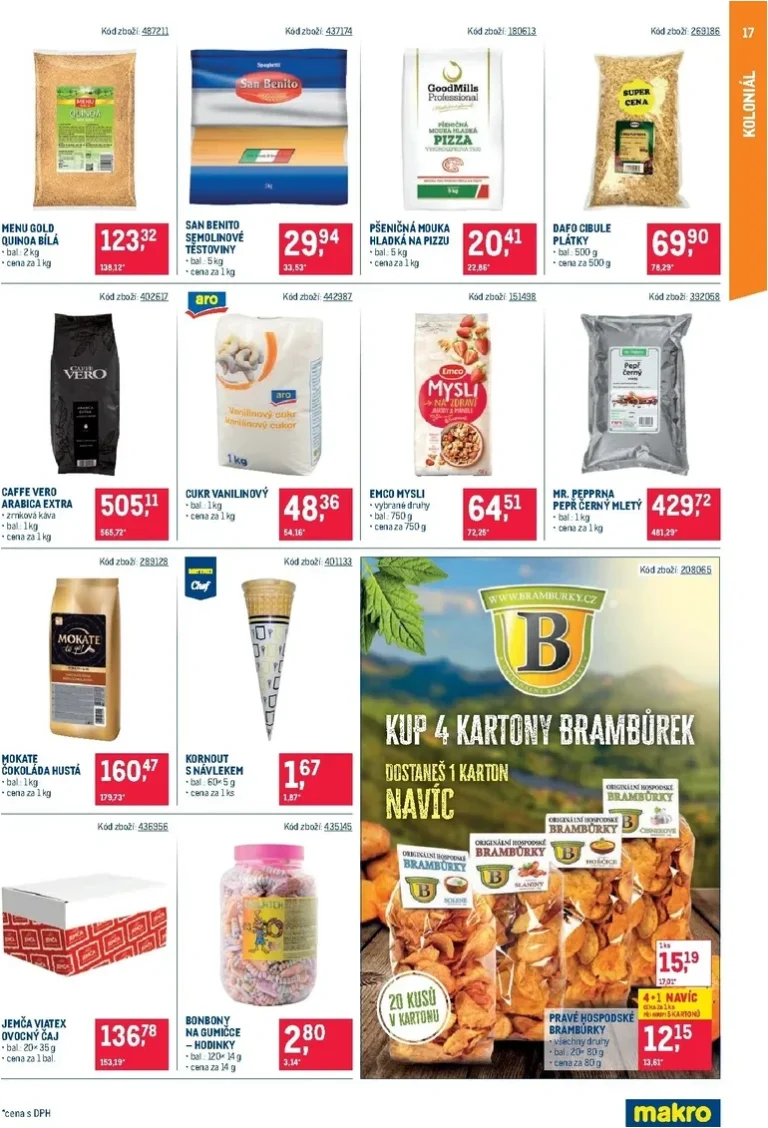 Akční leták Makro – Gastronomie – Distribuce platný od 02.06.2026 - strana 17