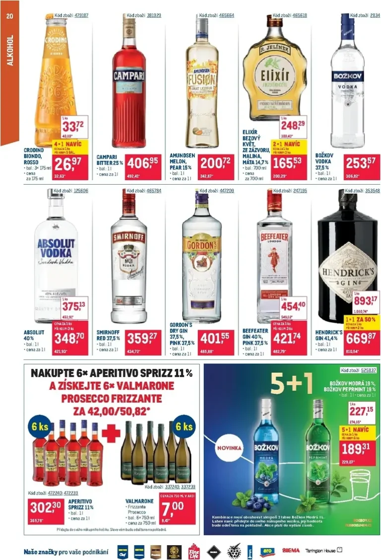 Akční leták Makro – Gastronomie – Distribuce platný od 02.06.2026 - strana 20