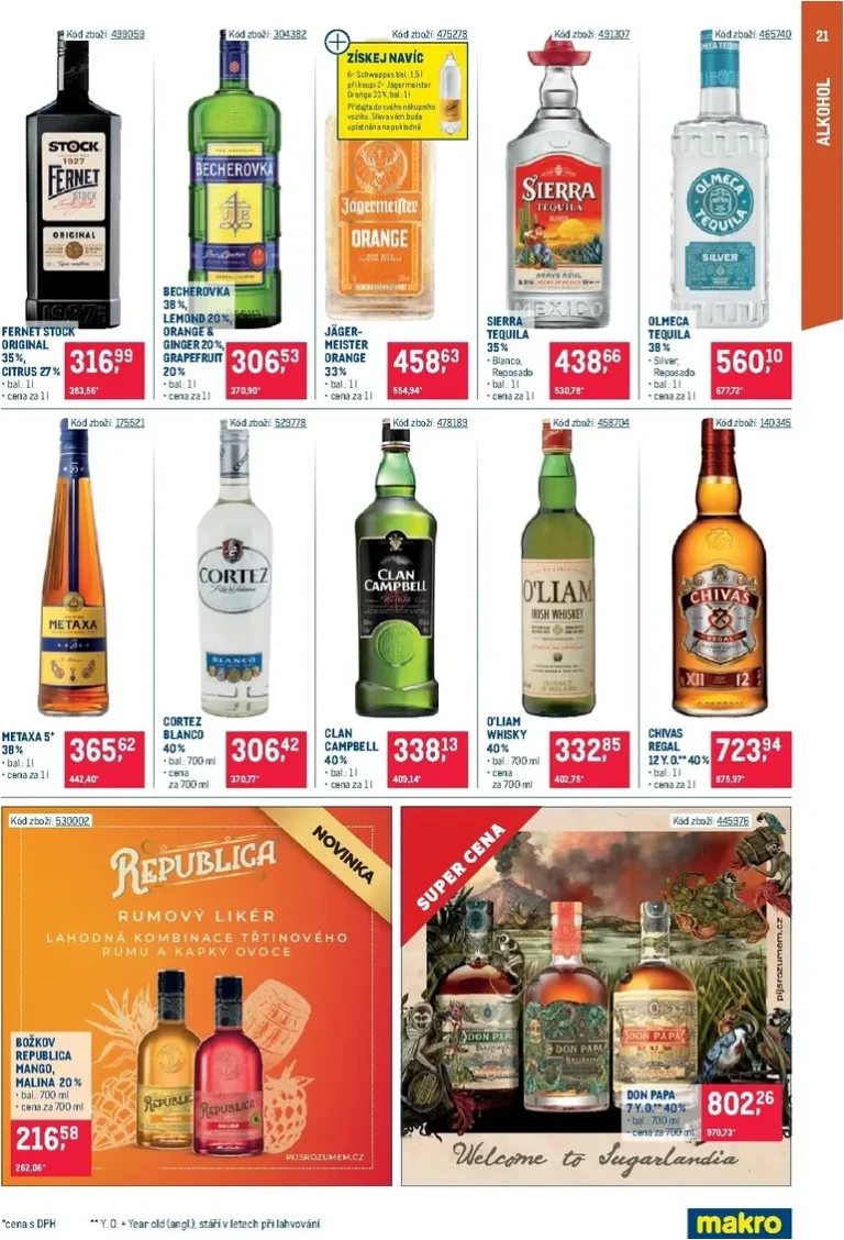 Akční leták Makro – Gastronomie – Distribuce platný od 02.06.2026 - strana 21