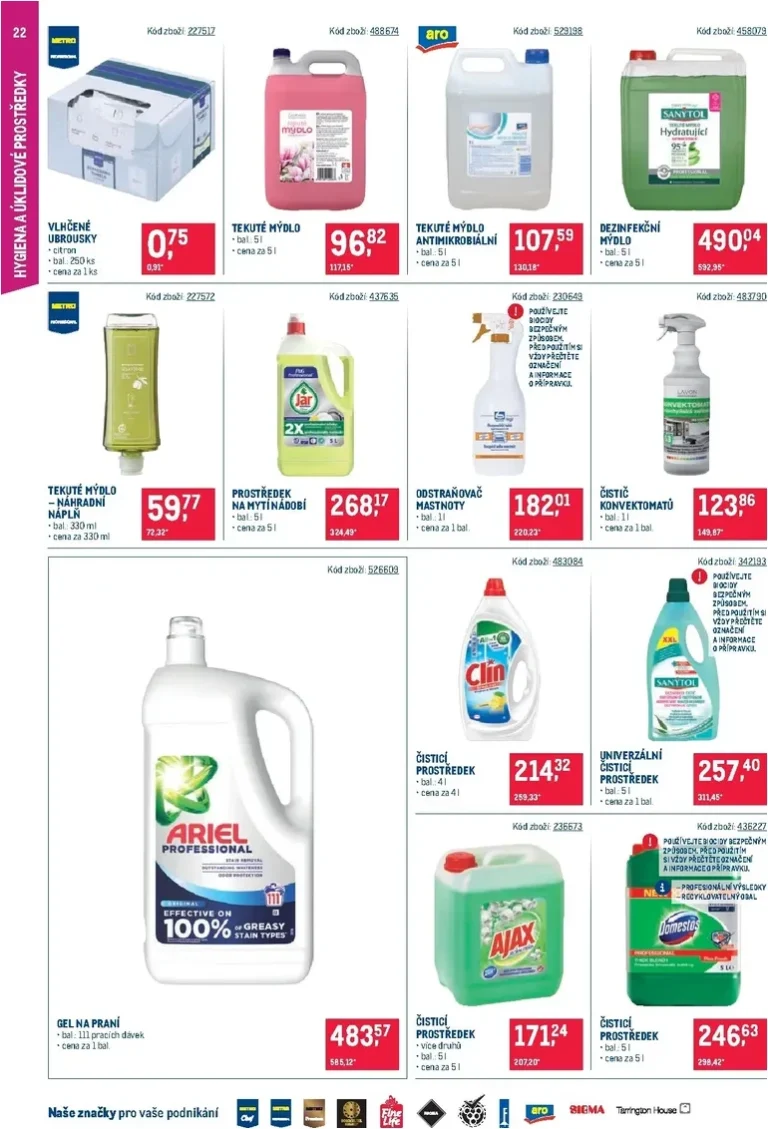 Akční leták Makro – Gastronomie – Distribuce platný od 02.06.2026 - strana 22