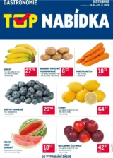 Akční leták Makro – TOP ovoce a zelenina – Distribuce Gastronomie platný od 16.06.2026