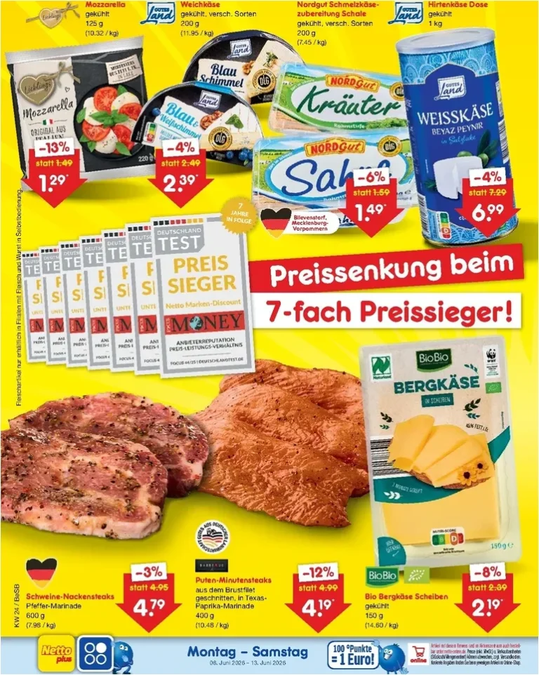 Akční leták Netto Německo platný od 08.06.2026 - strana 6