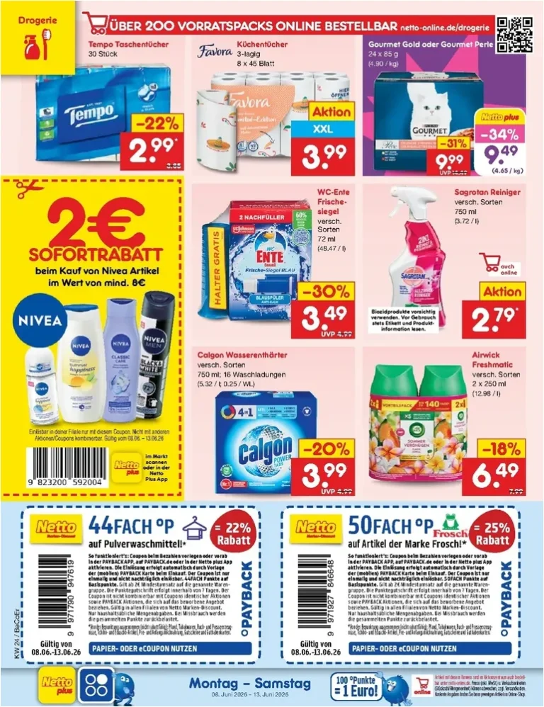 Akční leták Netto Německo platný od 08.06.2026 - strana 44