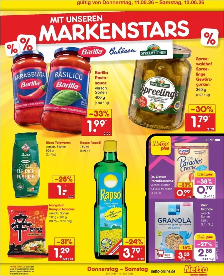 Akční leták Netto Německo platný od 08.06.2026 - strana 61