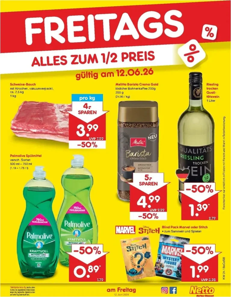 Nejnovější Netto Německo leták platný od 08.06.2026 ⭐ - strana 61