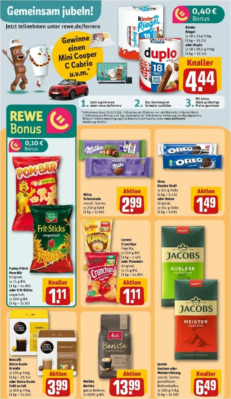 Akční leták REWE Německo platný od 01.06.2026 - strana 27