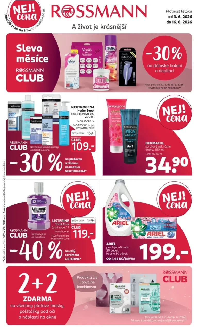 Akční leták ROSSMANN platný od 03.06.2026 - strana 1