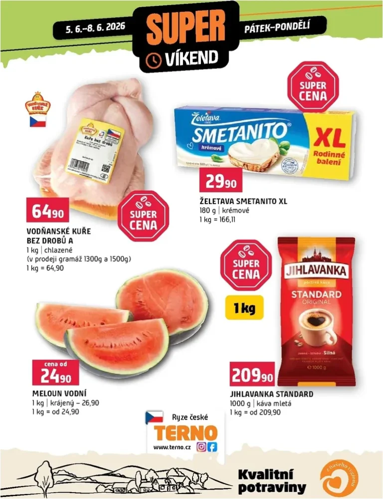 Nejnovější Terno – Super víkend leták platný od 05.06.2026 ⭐ - strana 1