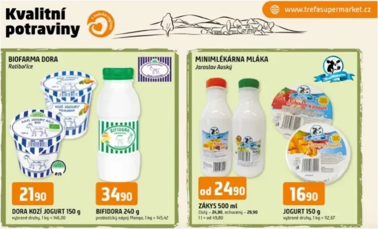 Nejnovější Trefa – Kvalitní potraviny z našeho regionu leták platný od 03.06.2026 ⭐ - strana 1