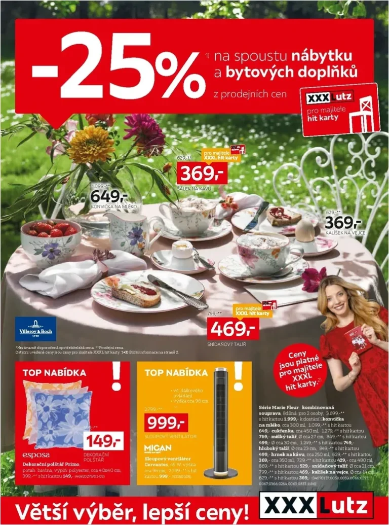Akční leták XXXLutz – XXXL léto plné pohody platný od 01.06.2026 - strana 1