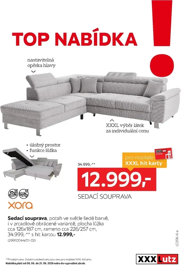 Akční leták XXXLutz – XXXL výprodej platný od 08.06.2026 - strana 2